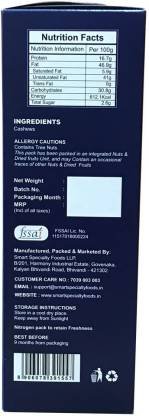 Sonal Premium Cashews, 200 g Box