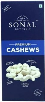 Sonal Premium Cashews, 200 g Box