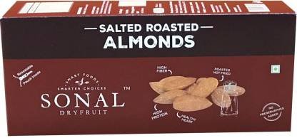 Sonal Salted Roasted Almonds, 200 g Box