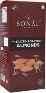Sonal Salted Roasted Almonds, 200 g Box