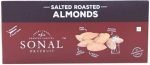 Sonal Salted Roasted Almonds, 200 g Box