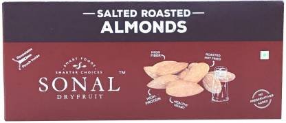 Sonal Salted Roasted Almonds, 200 g Box