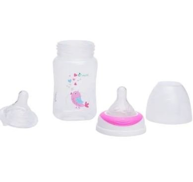 Vauva Wide Neck Impru-Hold Bottle With Extra Nipple Inside, 150 ml