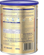 S-26 Gold Infant Formula Powder - Upto 6 months, Stage-1, 400 g Tin Pack