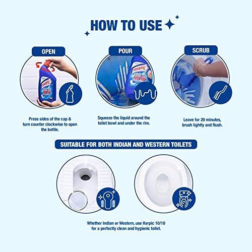 Harpic Toilet Cleaner Original - Power Plus