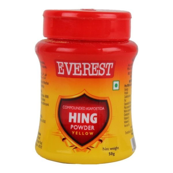 Everest Hing-Asafoetida Powder - Yellow, 50 g Jar