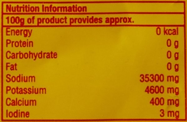 Saffola Salt, 1 kg Pouch