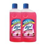 Lizol Disinfectant Surface Cleaner - Floral, 2x975 ml Multi Pack