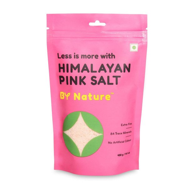 By Nature Himalayan Pink Salt, 400 g