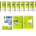 Flat Tummies Fiber Bars - Mixed fruit, 35 g Pack of 6