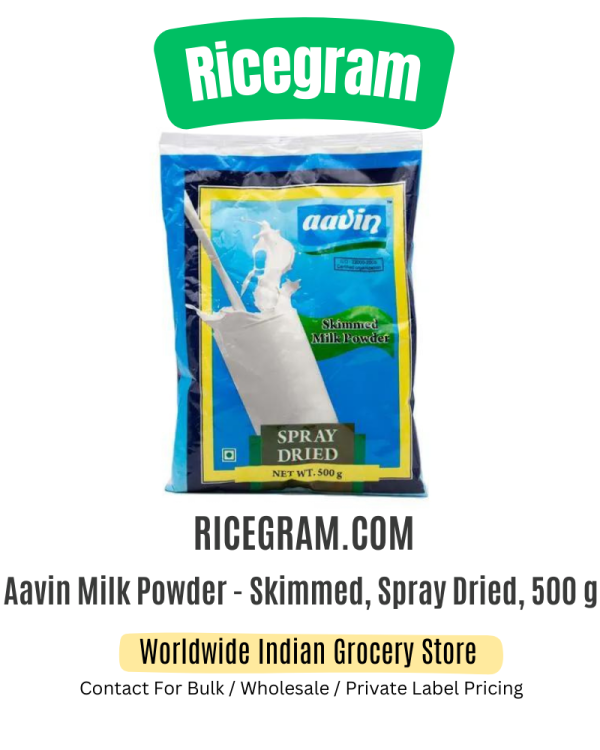 Aavin Milk Powder - Skimmed, Spray Dried, 500 g