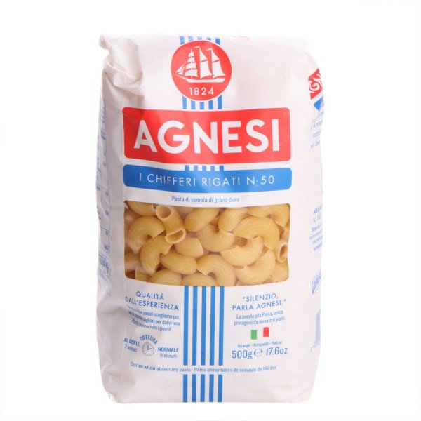 Agnesi Chifferi Rigati, 500 g