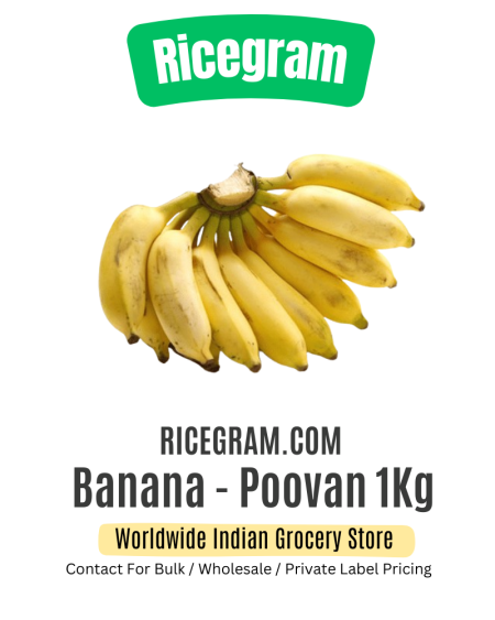 Banana - Poovan 1Kg