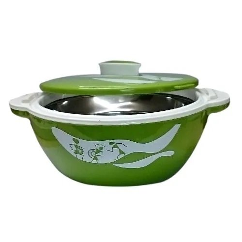 Big Plastics Warli Hot Pot & Casserole - Assorted color, 1.95 L