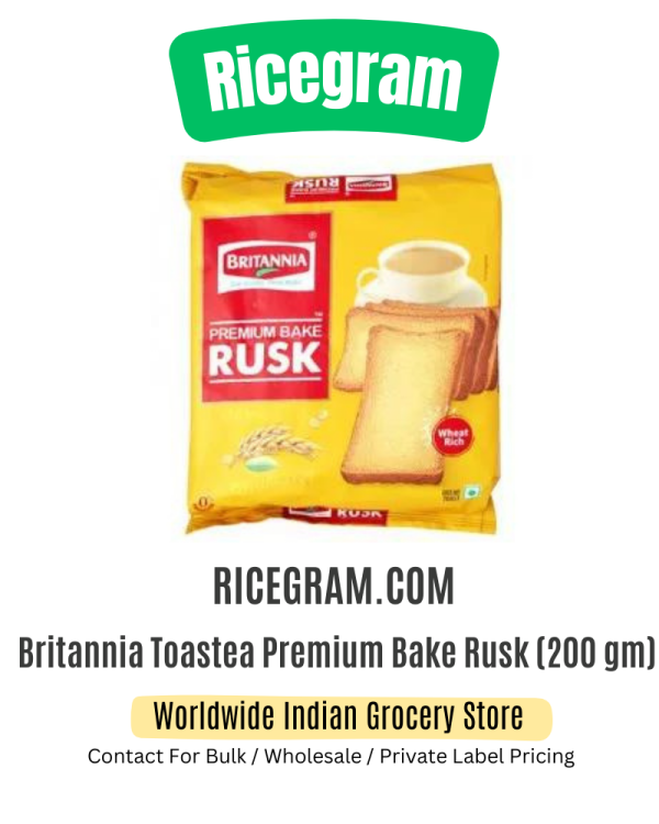 Britannia Toastea Premium Bake Rusk (200 gm)