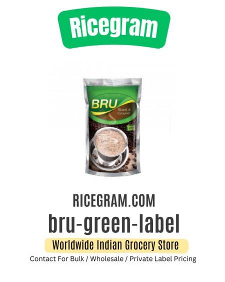 Bru Green Label – Poly Pack – 500gm