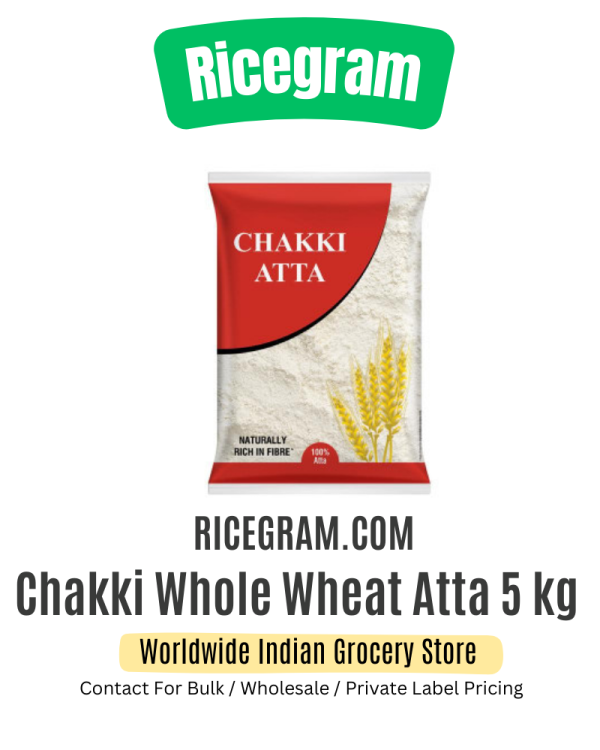 Chakki Whole Wheat Atta 5 kg