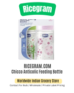 Chicco Anticolic Feeding Bottle - Pink, Green, 2m+, 250 ml Pack of 2