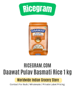 Daawat Pulav Basmati Rice 1 kg