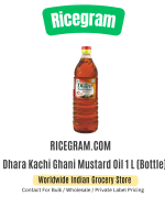 Dhara Kachi Ghani Mustard Oil 1 L (Bottle)