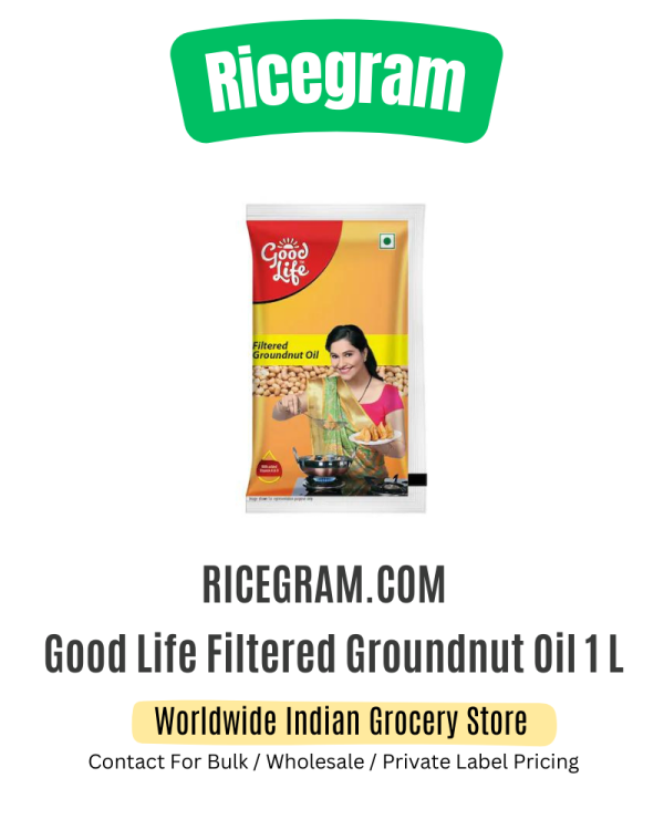 Good Life Filtered Groundnut Oil 1 L