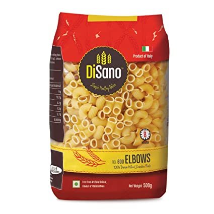 Disano Pasta - Elbow, 2x500 g Multipack