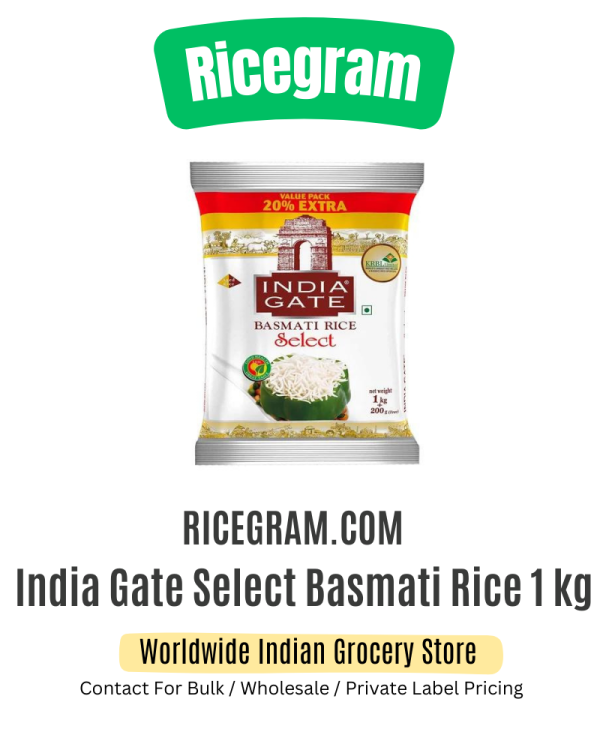 India Gate Select Basmati Rice 1 kg