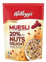 Kelloggs Muesli - With 20% Nuts Delight, 500g