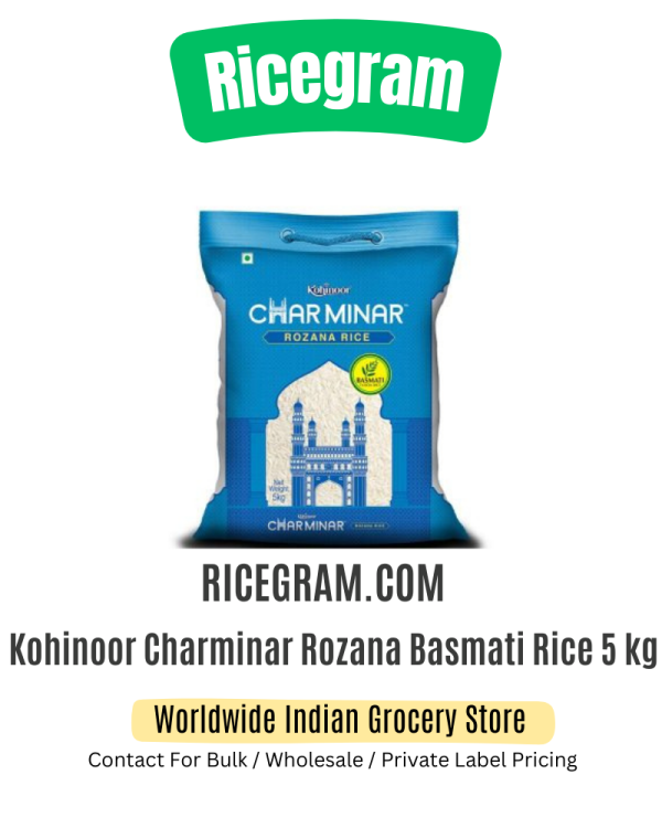 Kohinoor Charminar Rozana Basmati Rice 5 kg