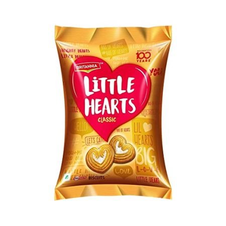 little hearts biscuits 34.5g (6 Pcs)