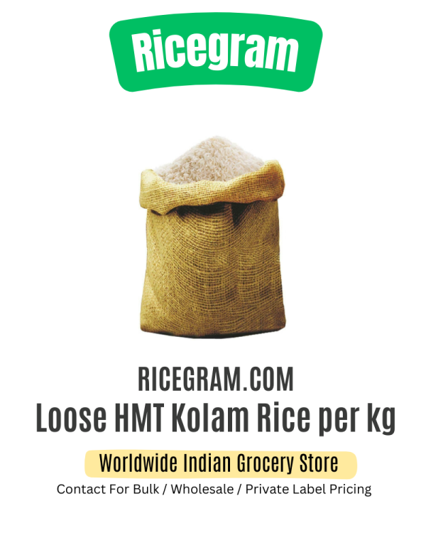 Loose HMT Kolam Rice per kg
