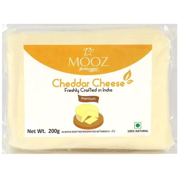 MOOZ Cheddar Cheese, 200 g