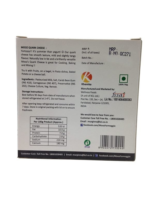 MOOZ Quark Cheese, 150 g