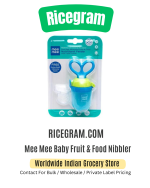 Mee Mee Baby Fruit & Food Nibbler - FP 8C Blue, 1 pc