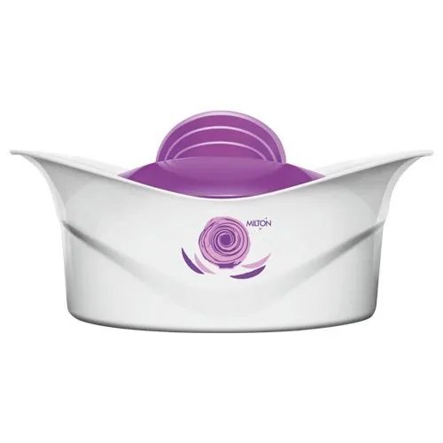 Milton Casserole - Insulated, Plastic, White, Regalia, 1 L