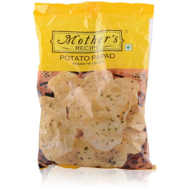 Mothers Recipe Papad - Potato, 75 g Pouch