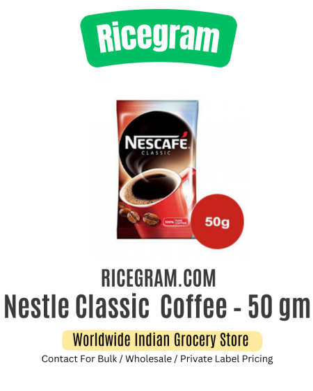 Nestle Classic – 100% Pure Coffee – 50 gm
