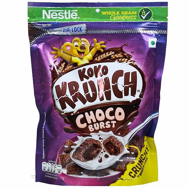 Nestle Koko Krunch Breakfast Cereal - Choco Burst, 250 g Pouch