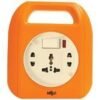 Nippo 2 Pin Extension - Flex Box With 8 Mtr Wire, 1 pc