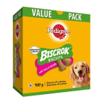Pedigree Biscrok Biscuits Dog Treats - Above 4 Months, Milk & Chicken Flavor, 900 gm