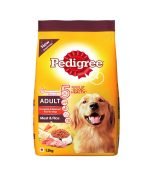 Pedigree Dry Dog Food - Meat & Rice, For Adult Dogs