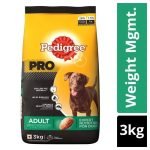 Pedigree Pro - Expert Nutrition For Adult Dogs, Weight Management, +2 Years, 3 kg