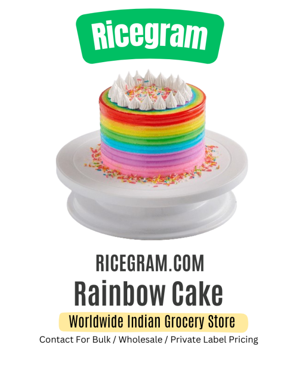 Rainbow Cake (24 Hours Delivery )