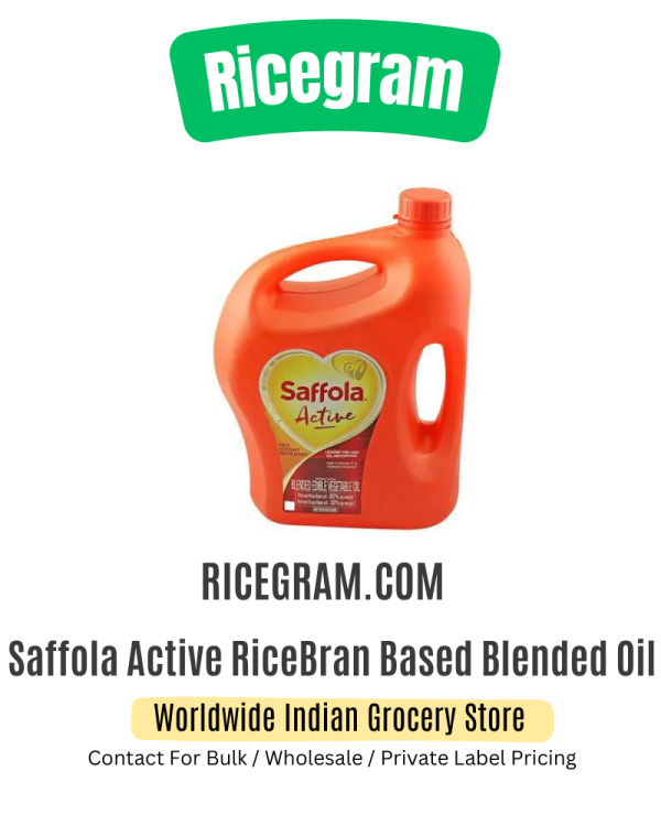 Saffola Active RiceBran Based Blended Oil
