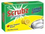 Scrubz Lemon Power Dishwash Bar