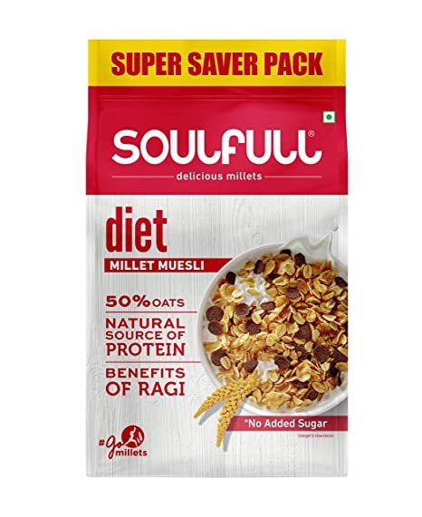 Soulfull Millet Muesli - Diet, 700 g