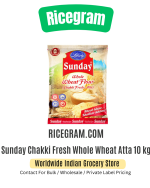 Sunday Chakki Fresh Whole Wheat Atta 10 kg