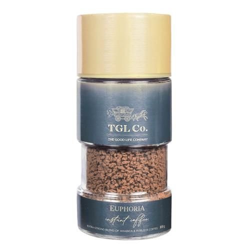 TGL Co. Euphoria Instant Coffee Powder, 100 g Bottle