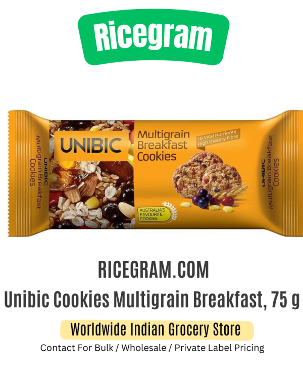 Unibic Cookies - Multigrain Breakfast, 75 g Carton