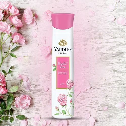 Yardley London English Rose Deodorant - For Women, 150 ml